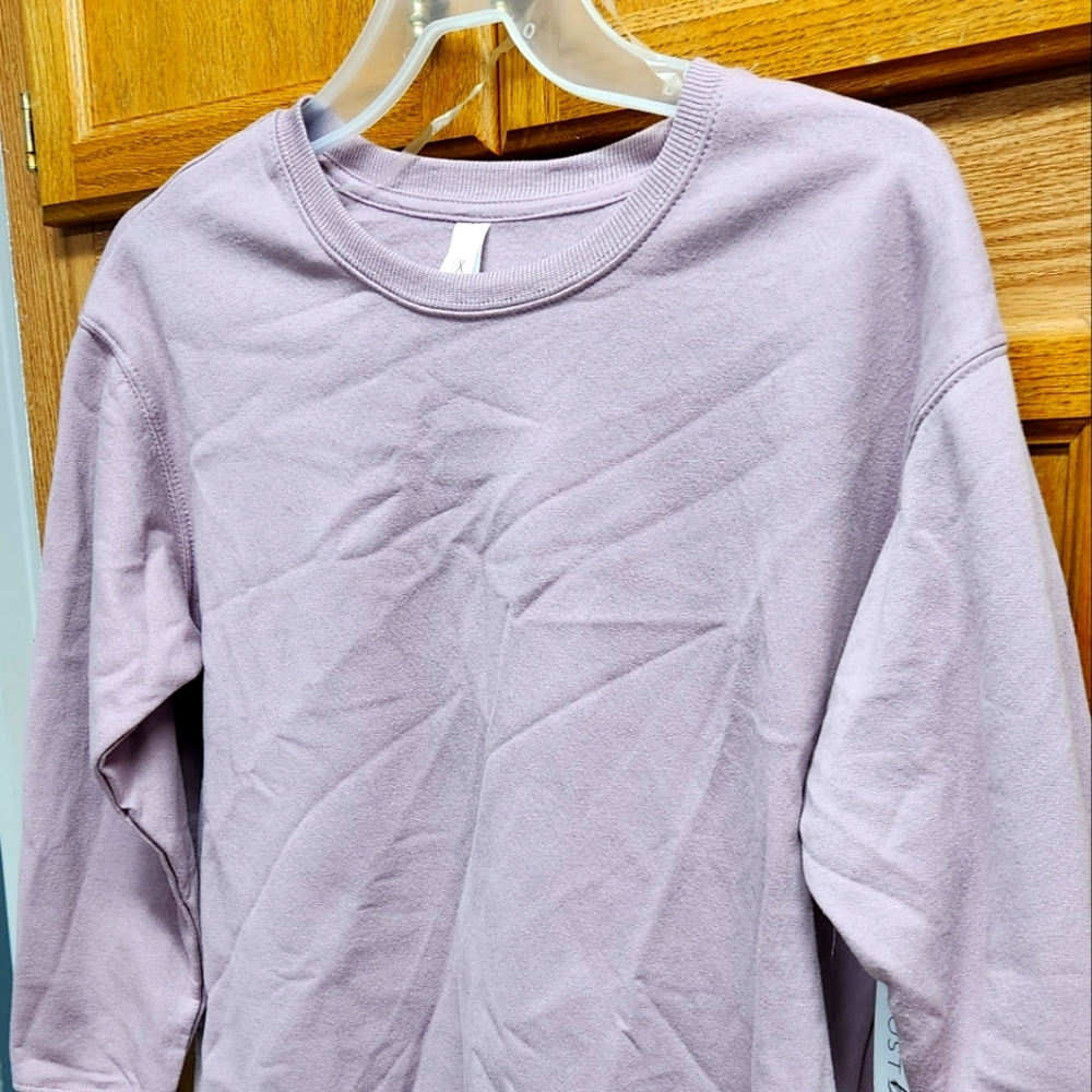 Elderberry ladies fleece crew sweater 1X